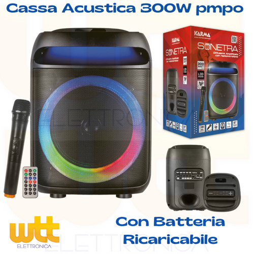Cassa amplificata bluetooth