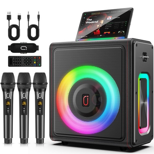 Hwwr karaoke con microfono - hwwr,