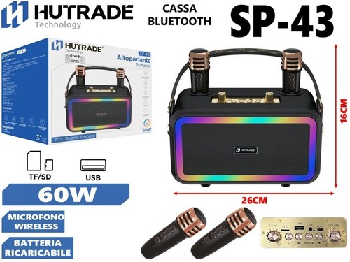 Cassa amplificata 43 60w - x,