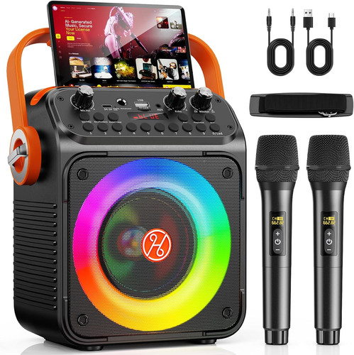 Karaoke con microfono - microfono, 2