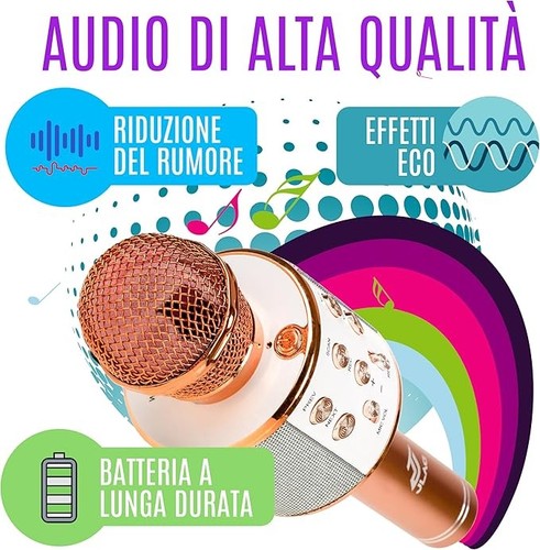 Microfono wireless karaoke - wireless,