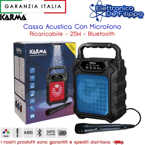 Cassa acustica con - acustica, microfono